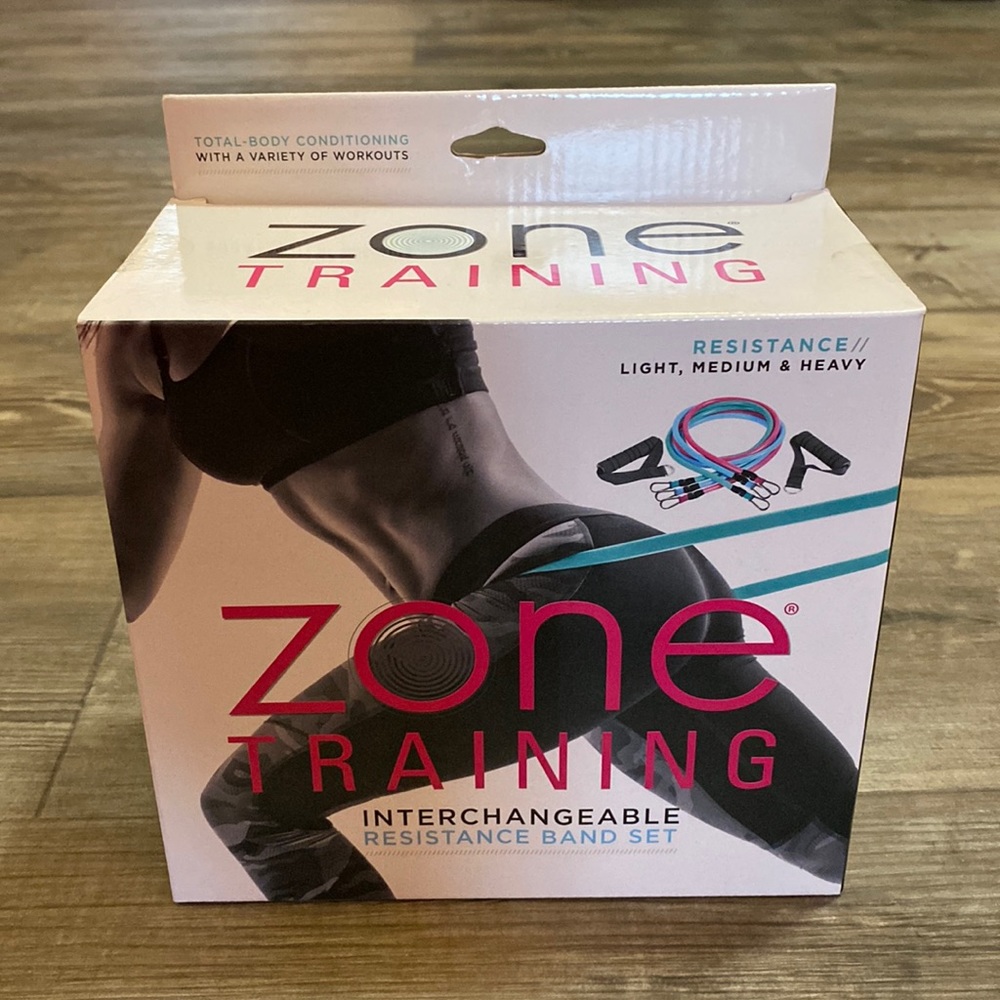 Zone Training Interchangeable Resistance Band Set